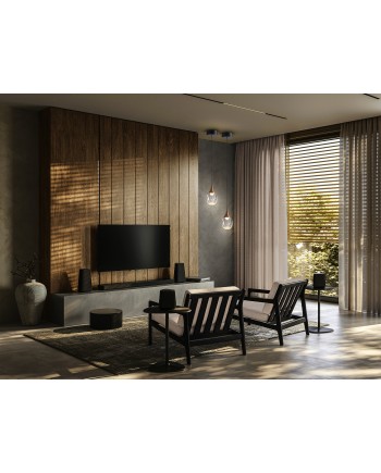 CORINA- LAMPARA 1L NEGRO-COBRE